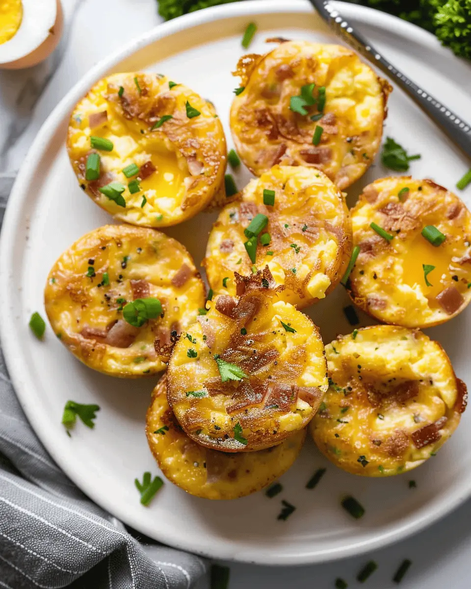 Cottage Cheese Egg Bites: Easy Turkey Bacon & Chicken Ham Treats