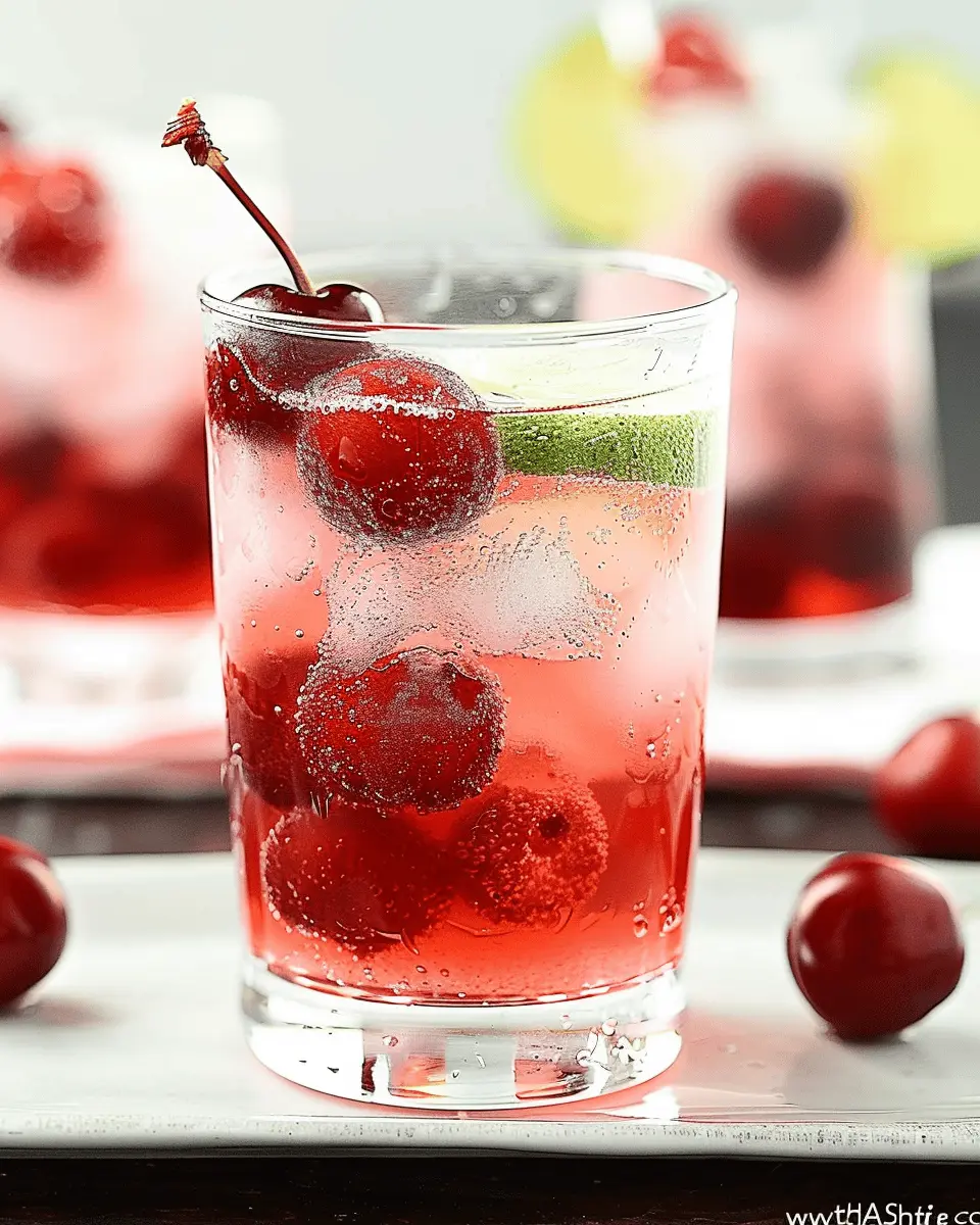 Cherry Gin Fizz Recipe: The Best Refreshing Drink for Summer