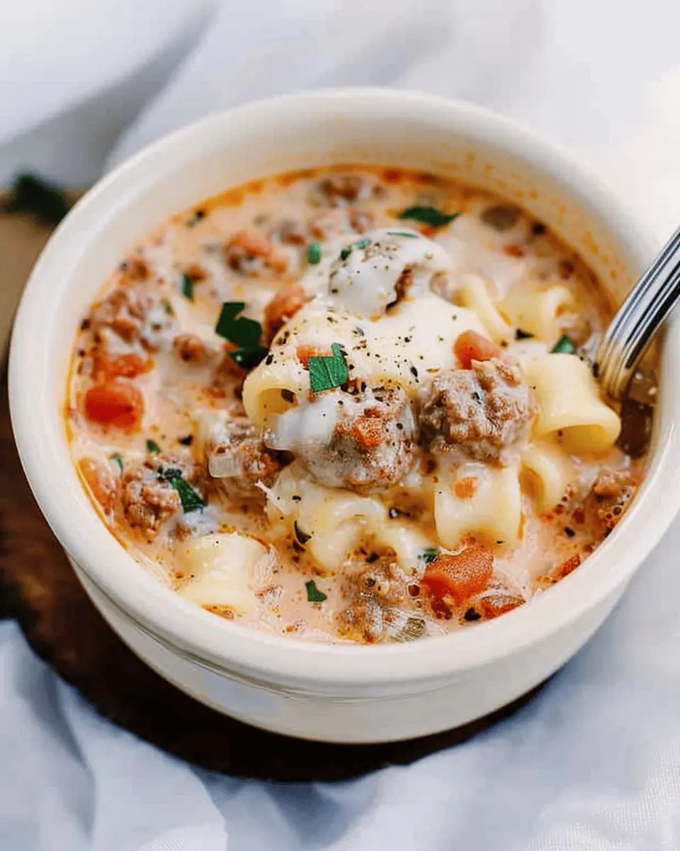Creamy Parmesan Italian Sausage Soup: A Cozy Comfort Meal