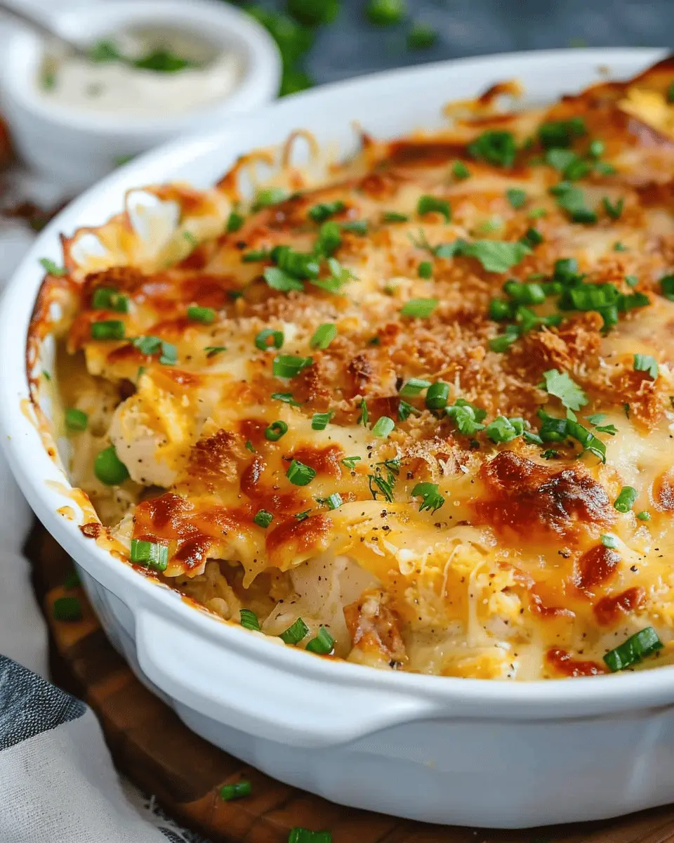 Easy Cheap Dinner Ideas: Irresistible Baked Crack Chicken Casserole