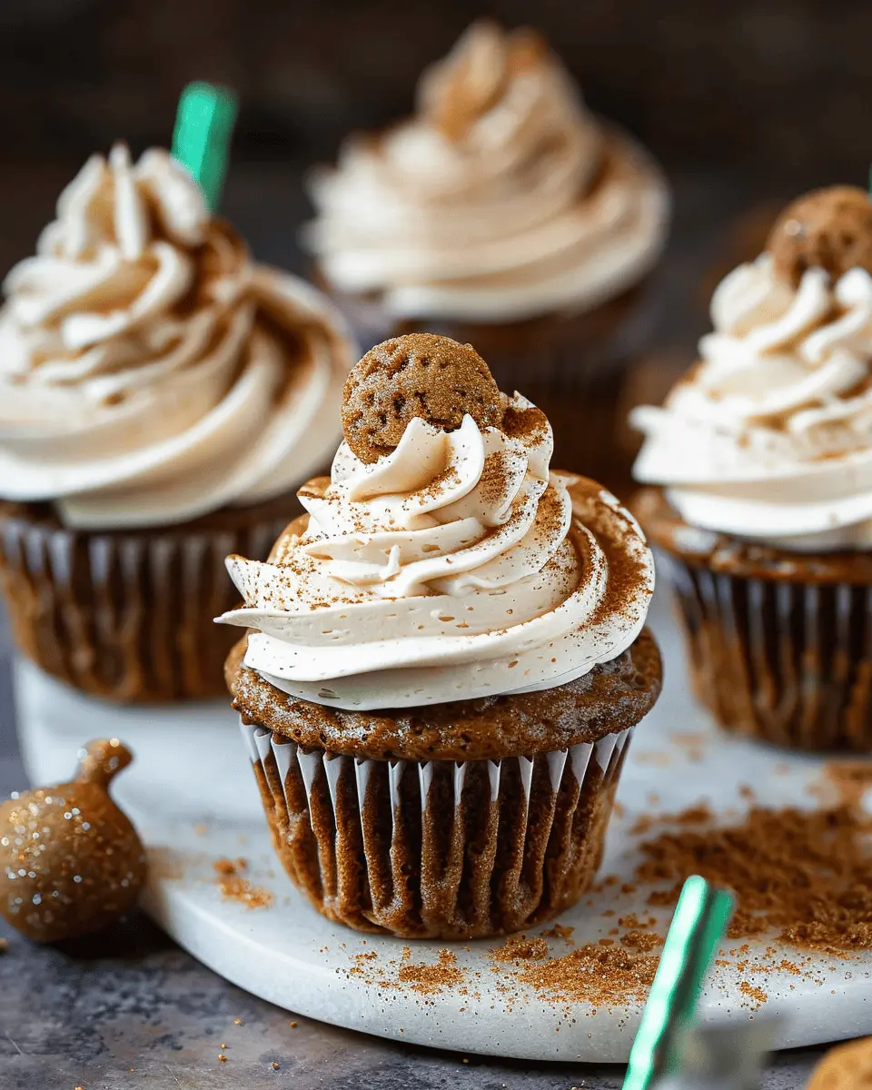 Easy Halloween Food Ideas: Indulgent Pumpkin Spice Latte Cupcakes