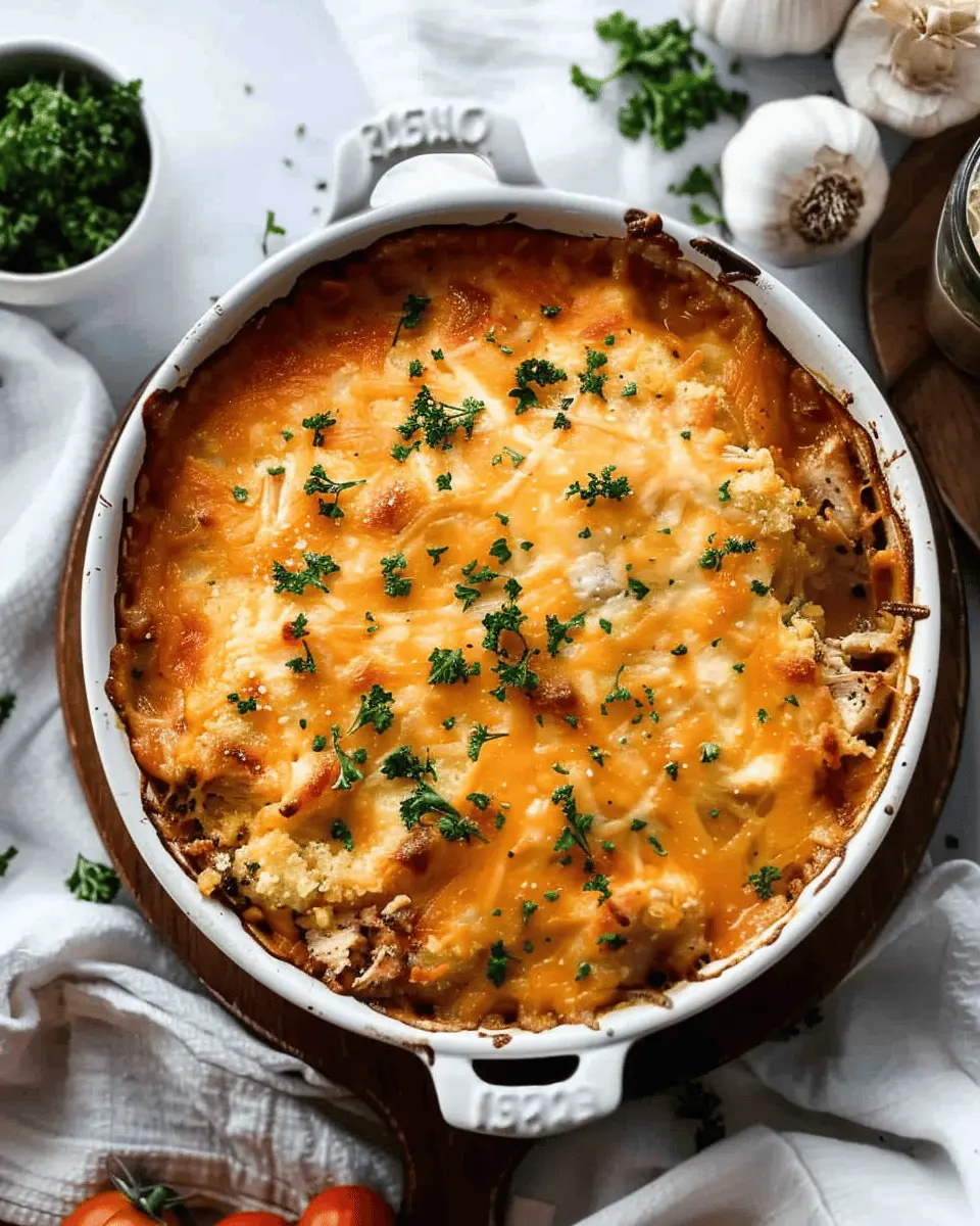 Easy Healthy Dinner Recipes: Delicious Keto Chicken Casserole with Turkey Bacon