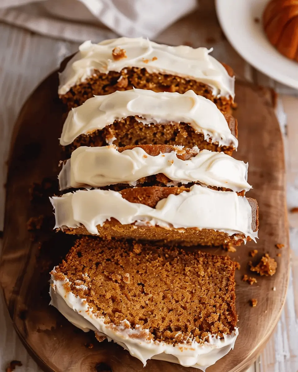 Easy Moist Pumpkin Bread Recipe: The Best Fall Treat with Cream Cheese Frosting