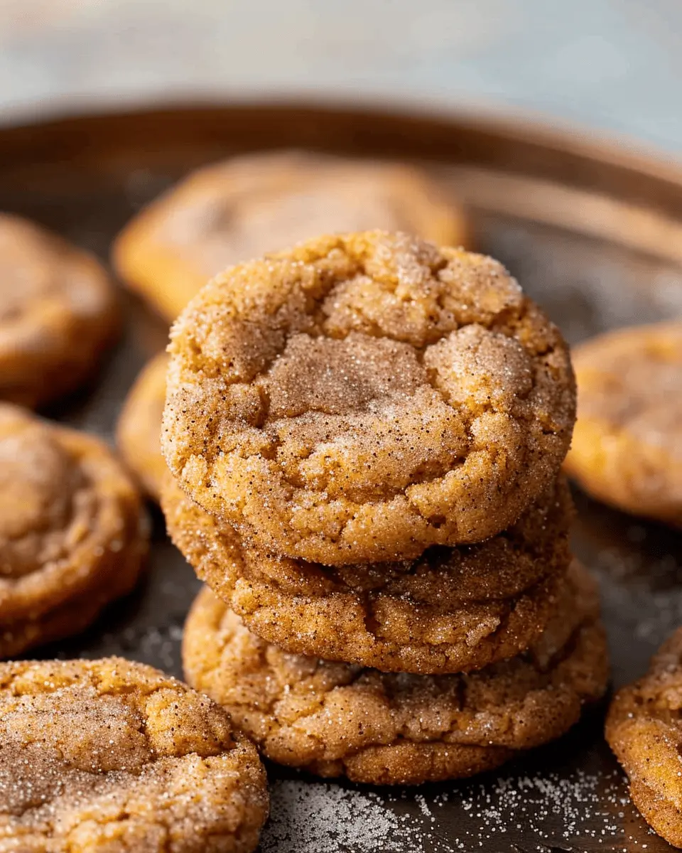 Easy Pumpkin Cookie Recipes: Indulgent Chewy Pumpkin Snickerdoodle