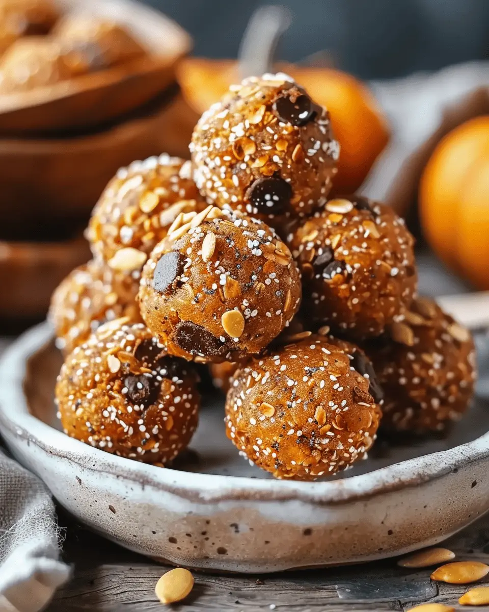 Easy Pumpkin Spice Protein Balls: A Delicious Fall Snack Recipe