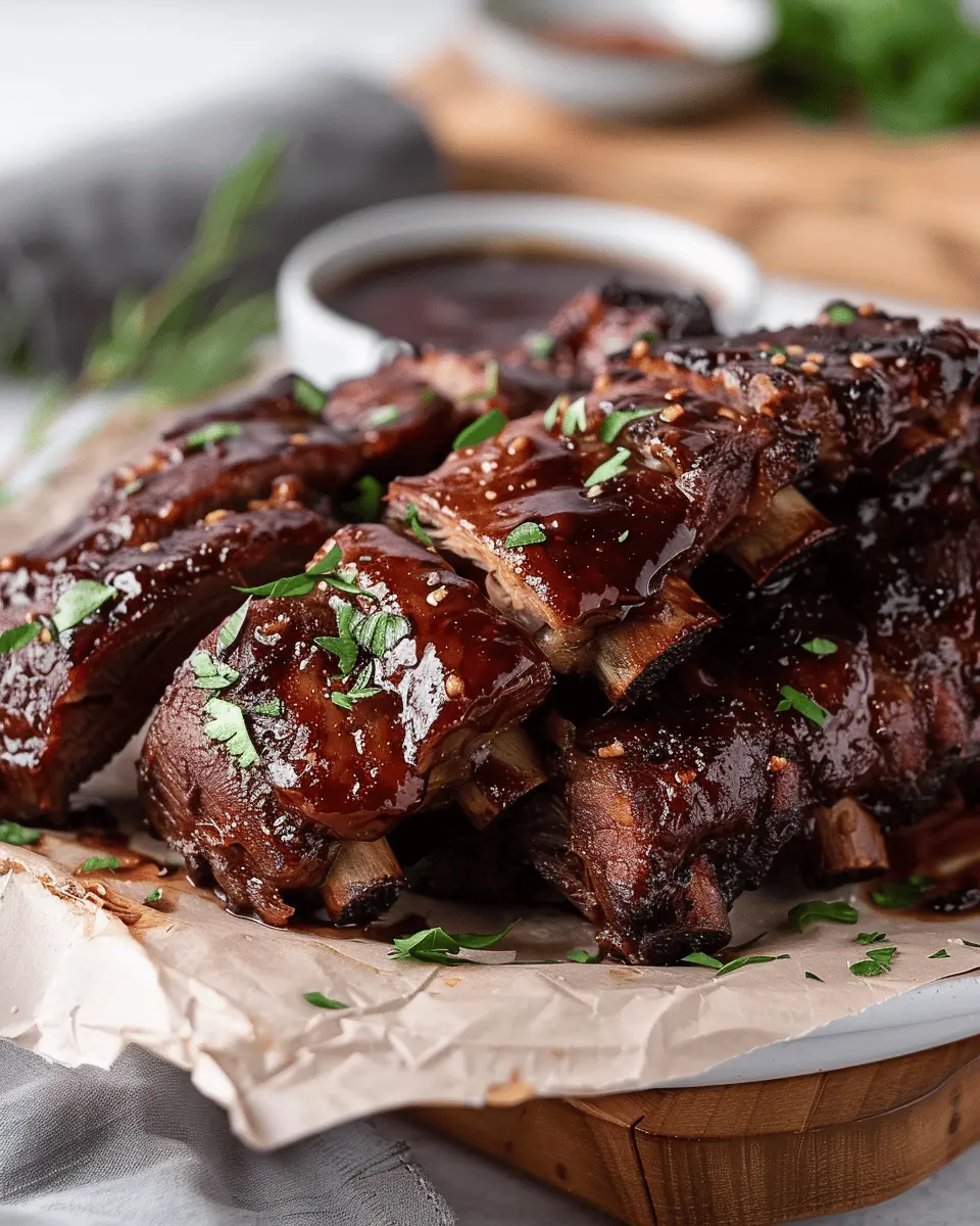 Easy Recipes Dinner: Tender Dump and Go Crockpot Honey Garlic Soy Spareribs