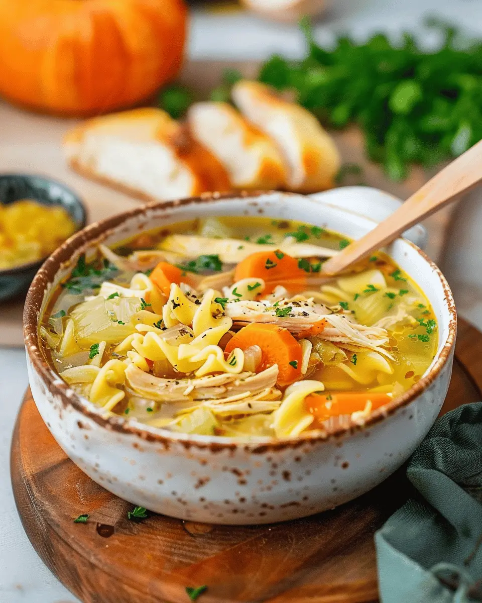 Easy Soup Recipes: Delightful 30-Minute Homemade Chicken Noodle Soup