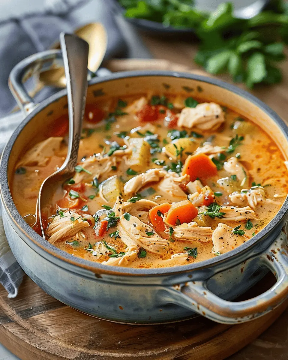 Easy Soup Recipes: Marry Me Chicken Soup with Turkey Bacon Delight