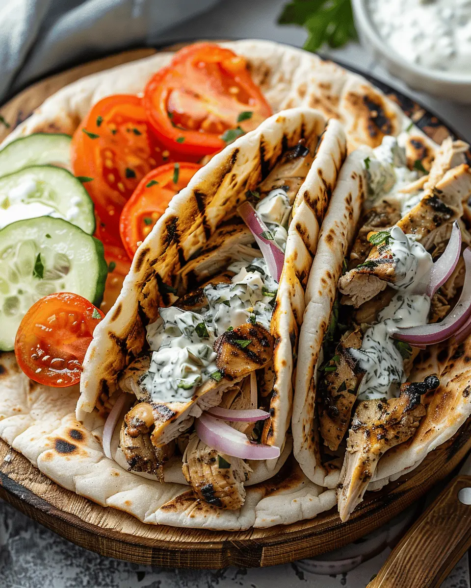 Easy Summer Meals Ideas: Indulgent Crockpot Greek Chicken Gyros