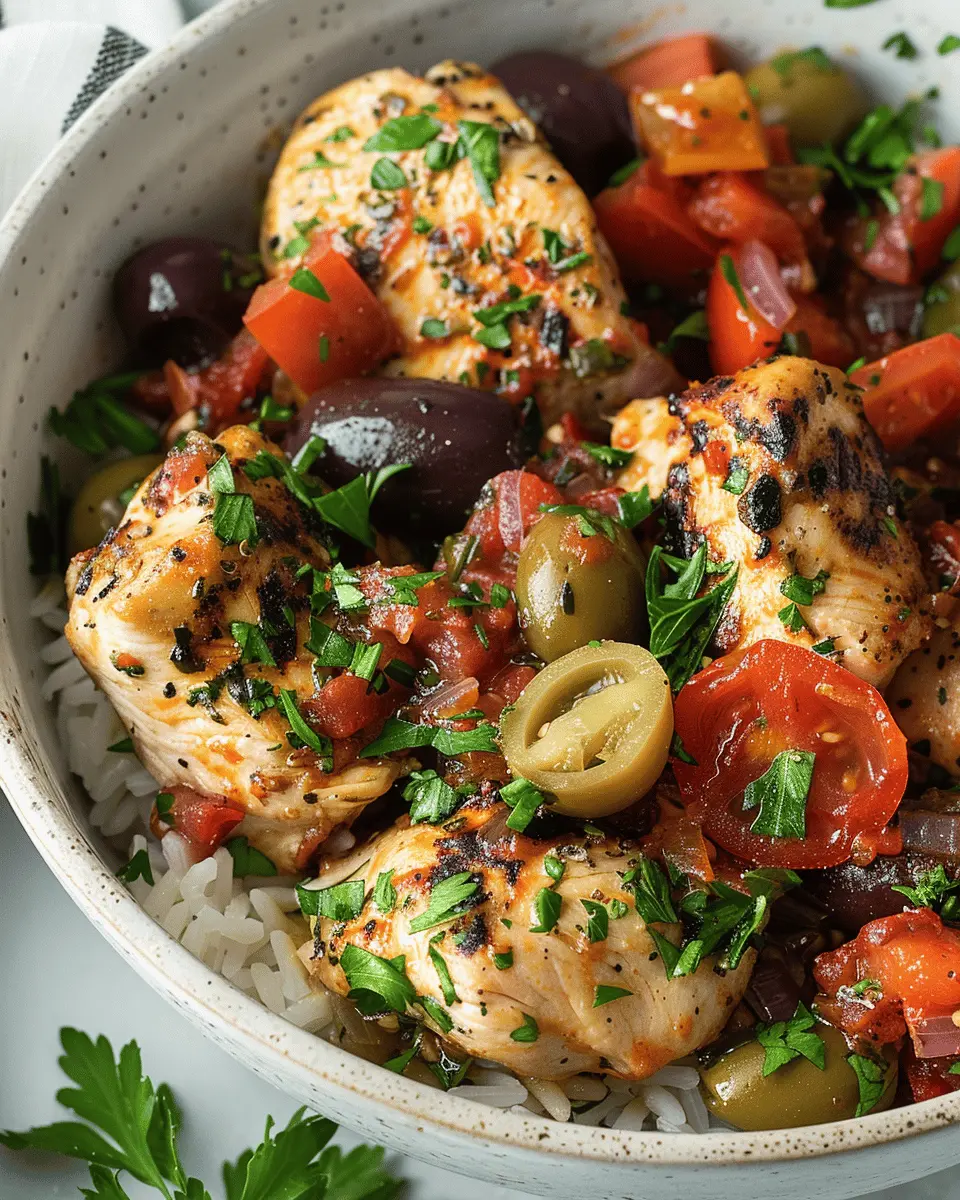 Easy Summer Meals Ideas: Juicy Crockpot Mediterranean Chicken Recipe