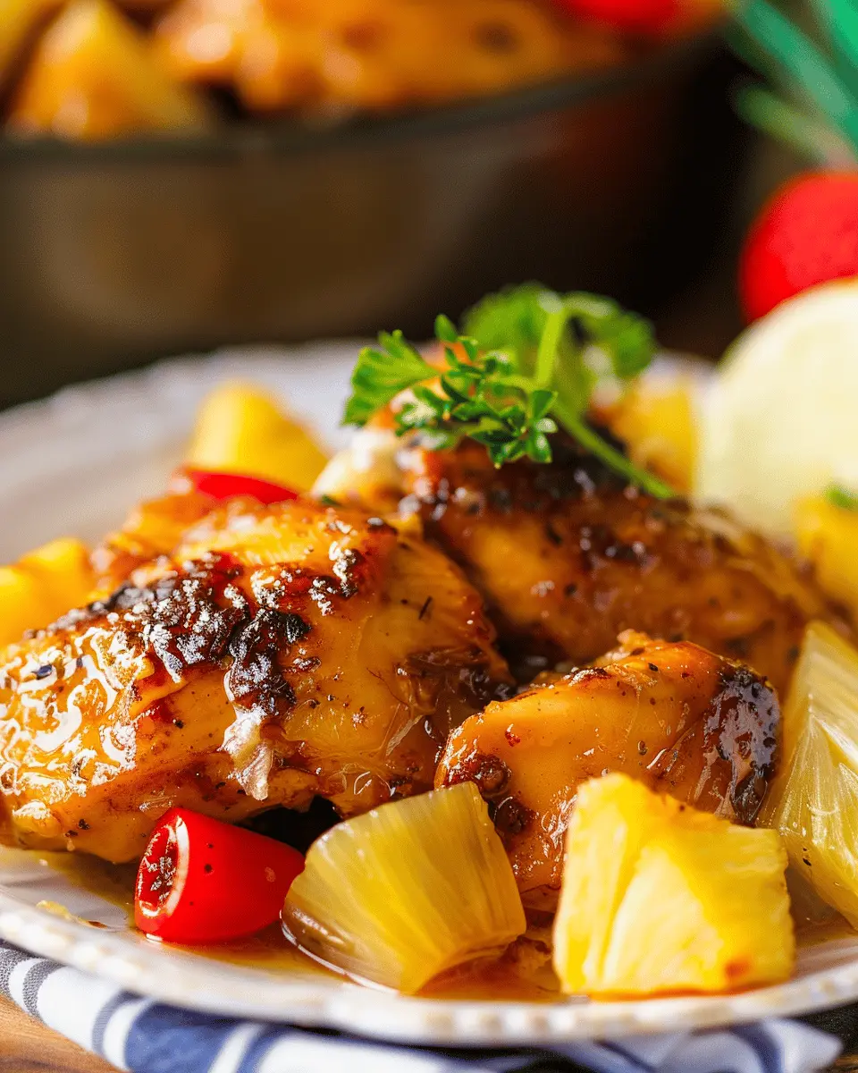 Easy Summer Meals Ideas: Crockpot Pineapple Brown Sugar Chicken Delight