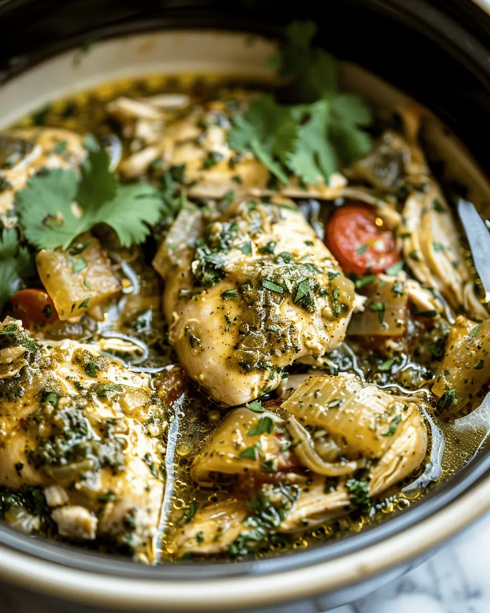 Easy Summer Meals Ideas: Flavorful Crockpot Salsa Verde Chicken