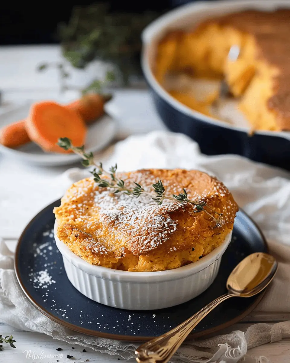 Easy side dishes gluten-free carrot soufflé that everyone will love