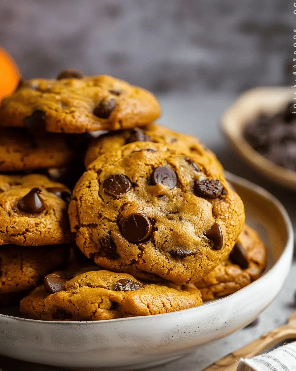 Fall Pumpkin Chocolate Chip Cookies: The Best Cozy Treat for Autumn