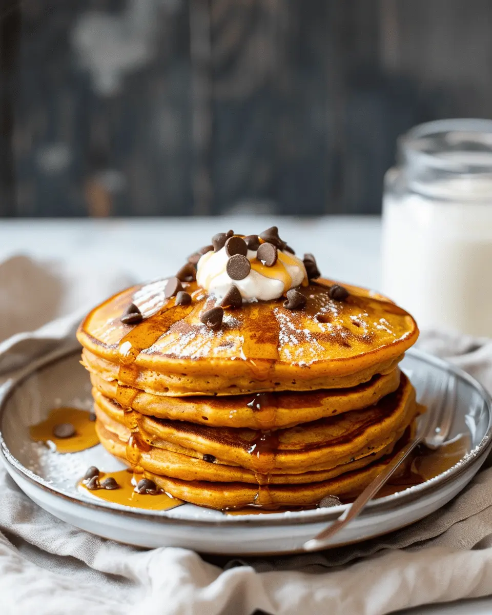 Fall Pumpkin Chocolate Chip Pancakes: Easy Indulgence for Cozy Mornings