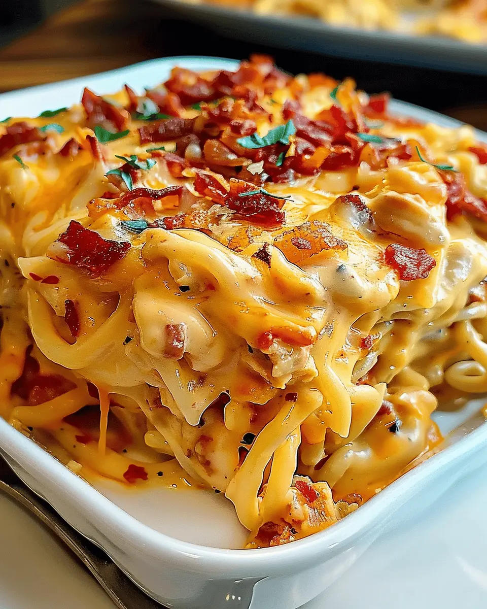 Irresistible Spicy Southern Cheesy Chicken Spaghetti Casserole Delight