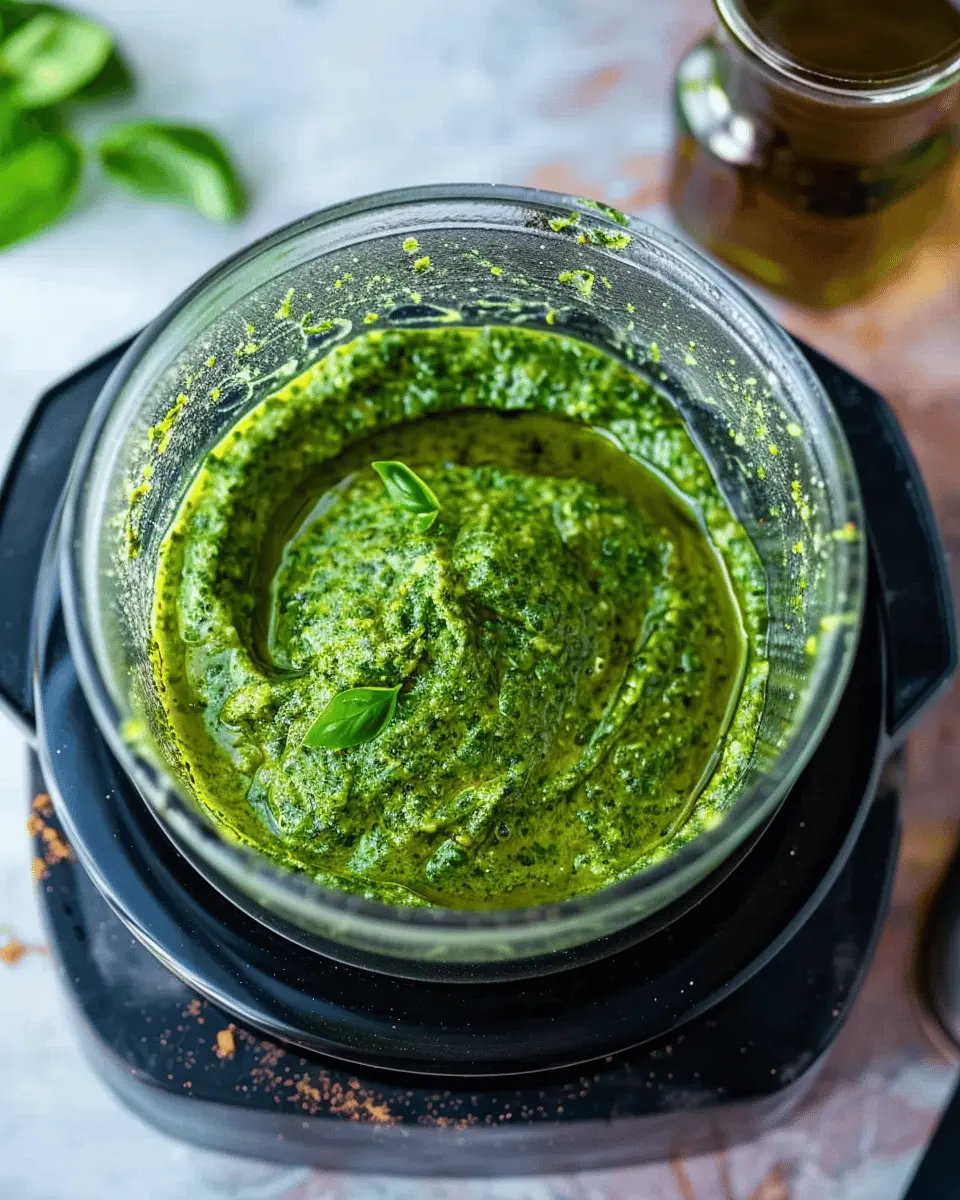 Pesto Sauce Without Nuts: Easy and Flavorful Homemade Delight