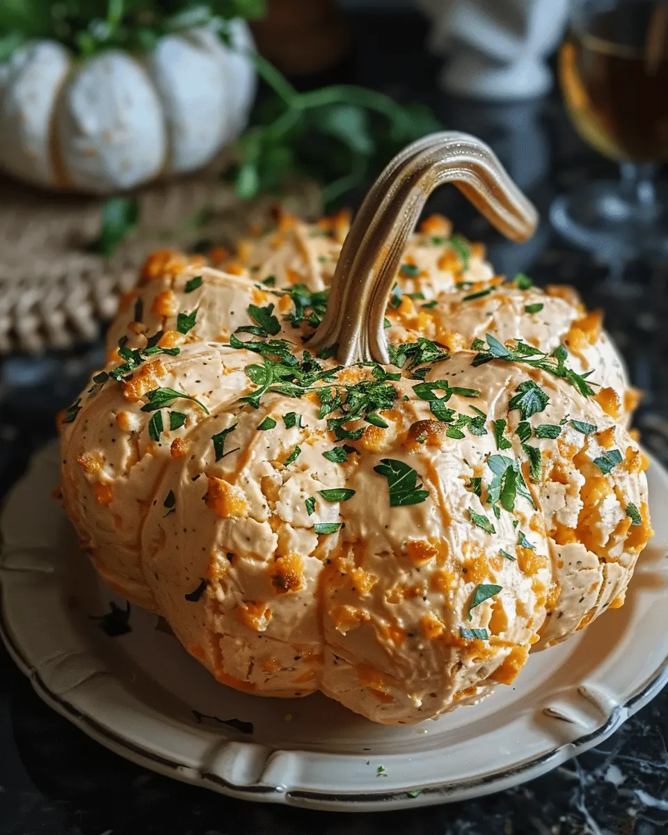 Pumpkin Shaped Cheese Ball: 5 Easy Festive Delights for Everyone