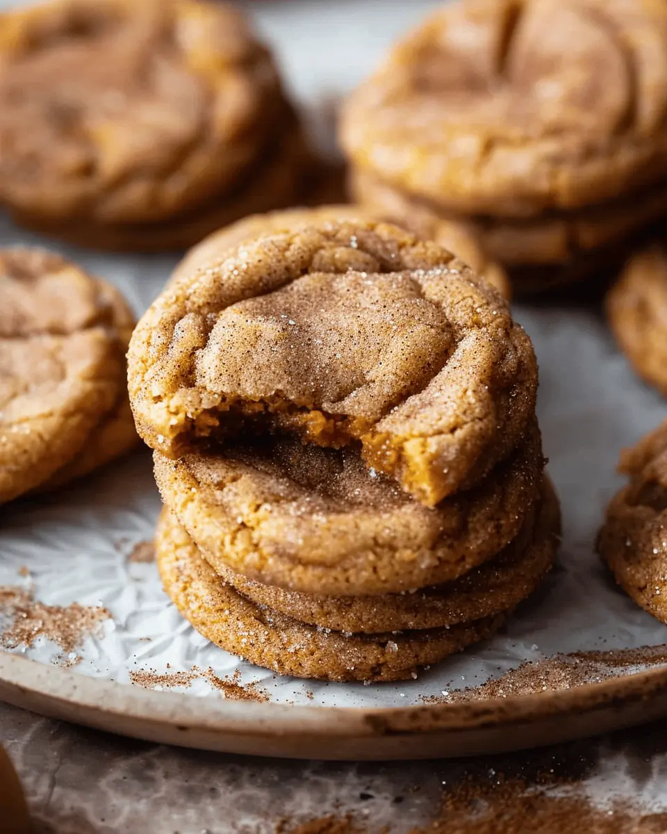 Pumpkin Snickerdoodle Cookie Recipe: Easy, Chewy Fall Delight