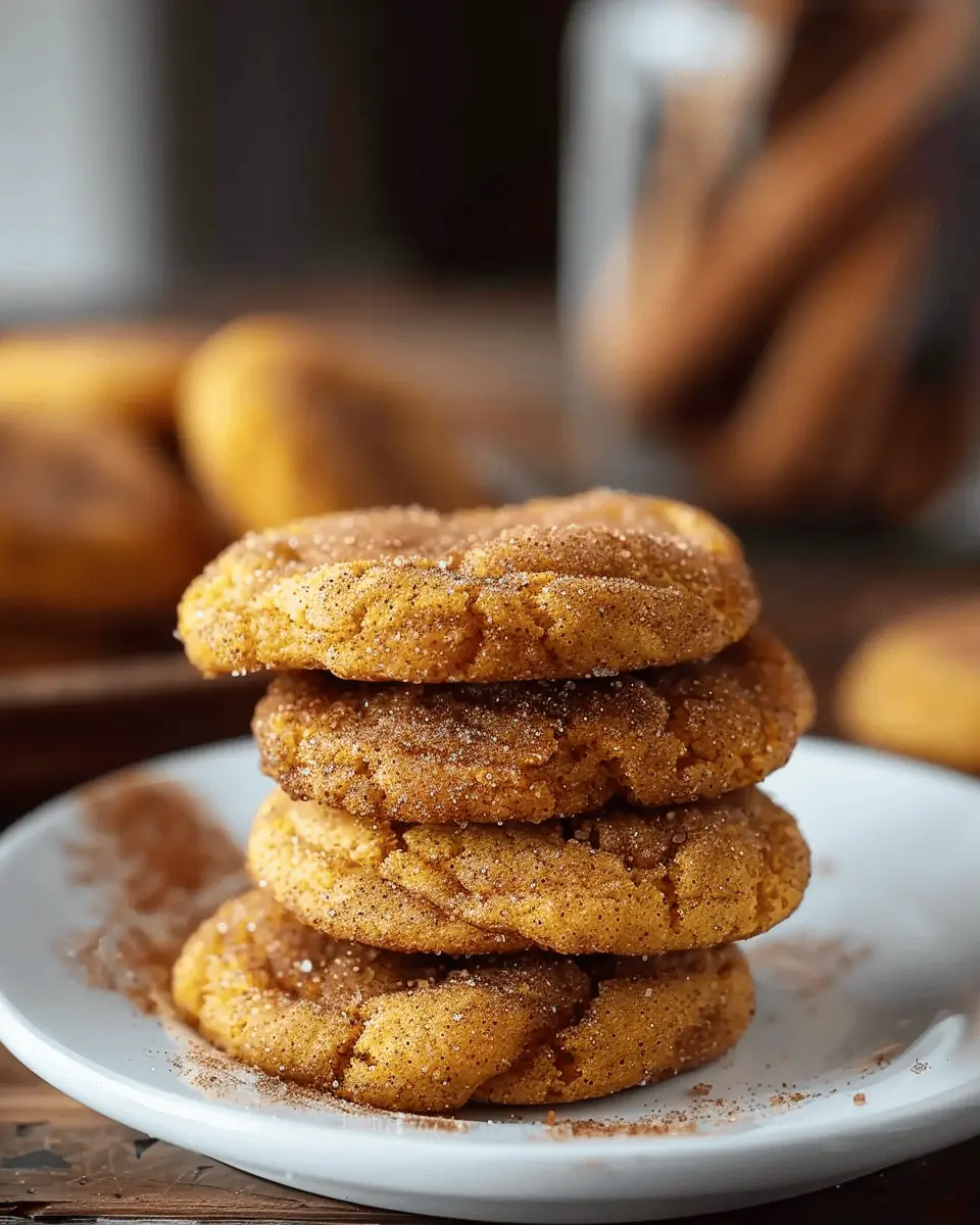 Pumpkin Snickerdoodle Cookie Recipe: Indulgent Chewy Pumpkin Sweets