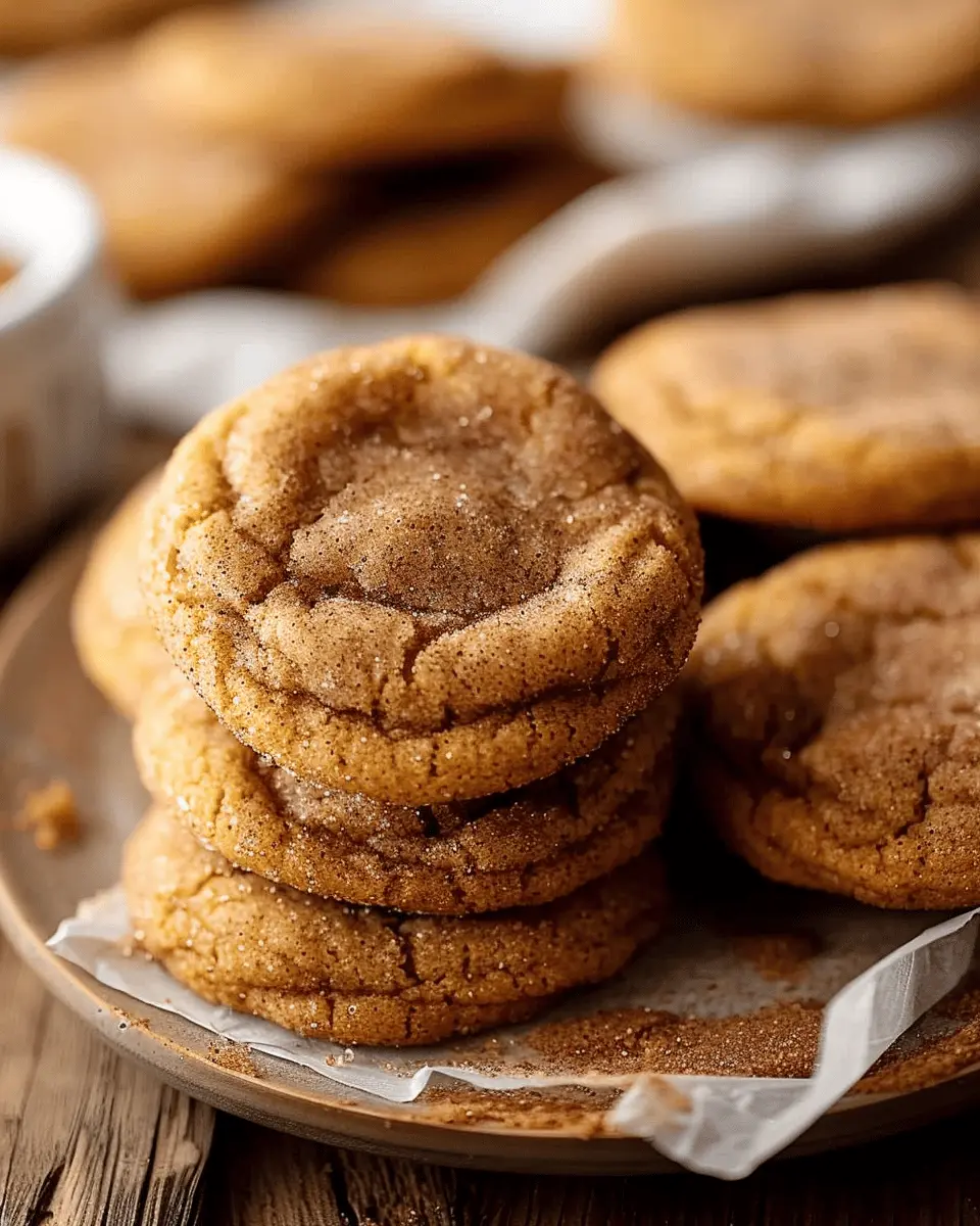 Pumpkin Snickerdoodle Cookie Recipe: The Best Fall Delight