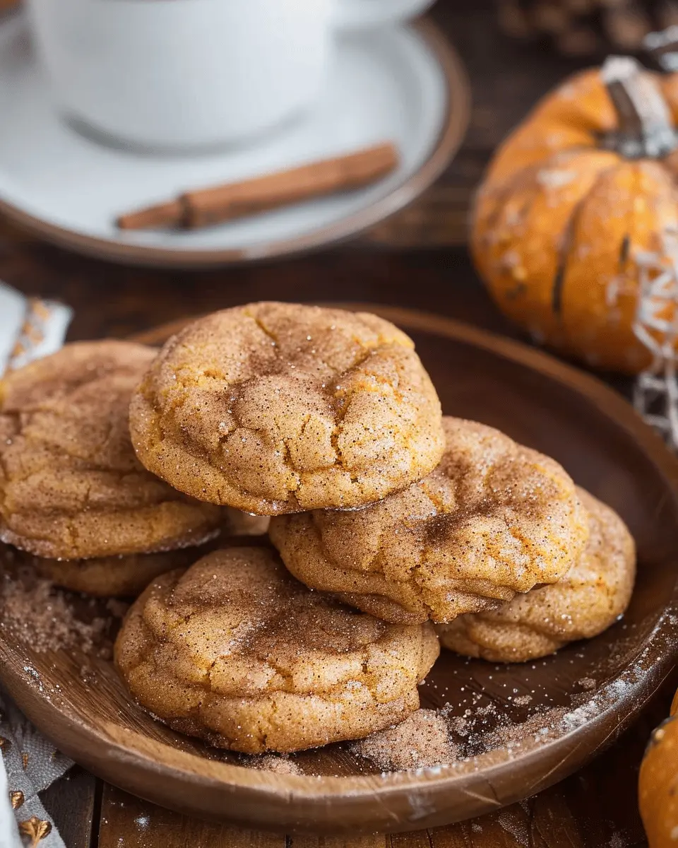 Pumpkin Snickerdoodle Cookie Recipe: Best Soft & Chewy Treats