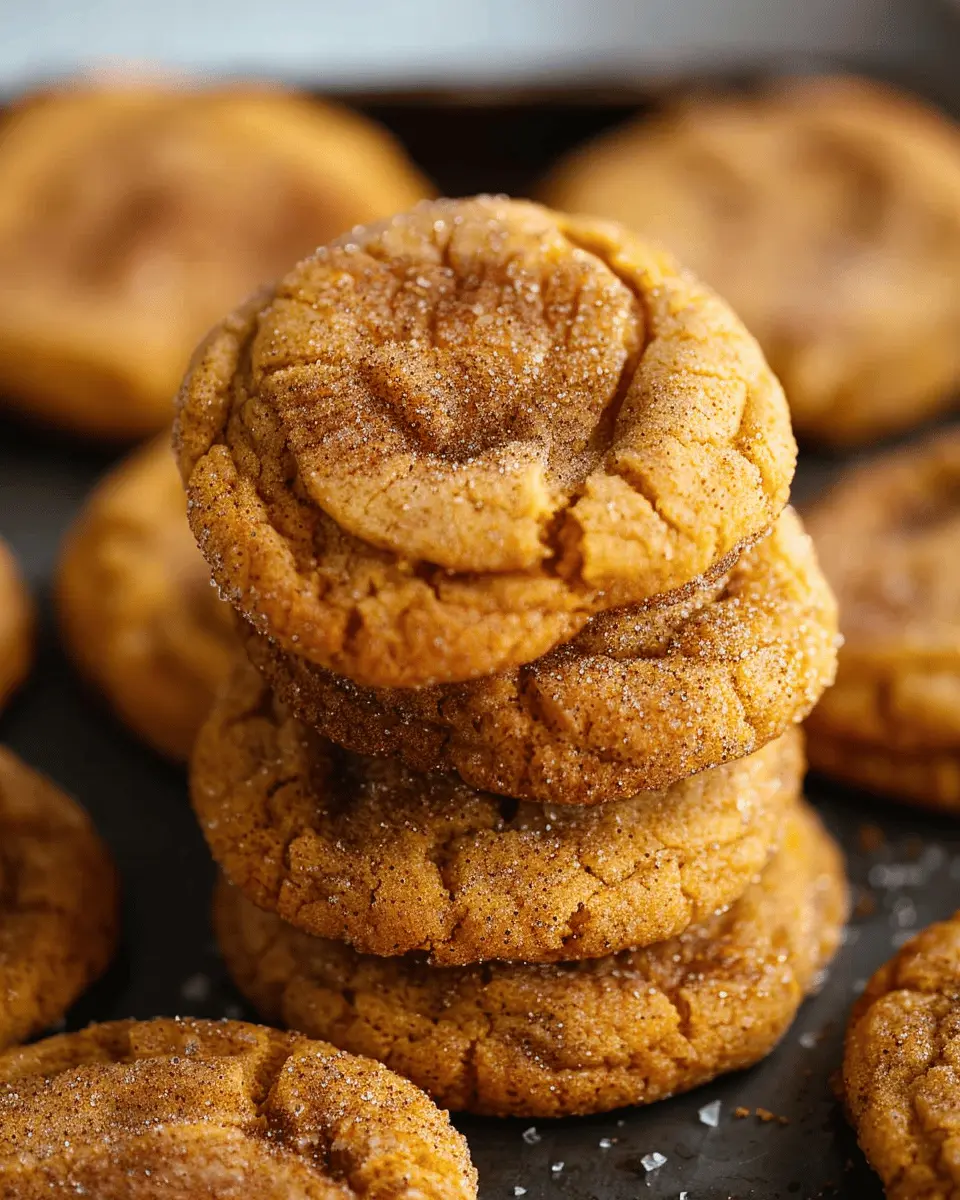 Pumpkin Snickerdoodle Cookie Recipe: The Best Soft and Chewy Treats