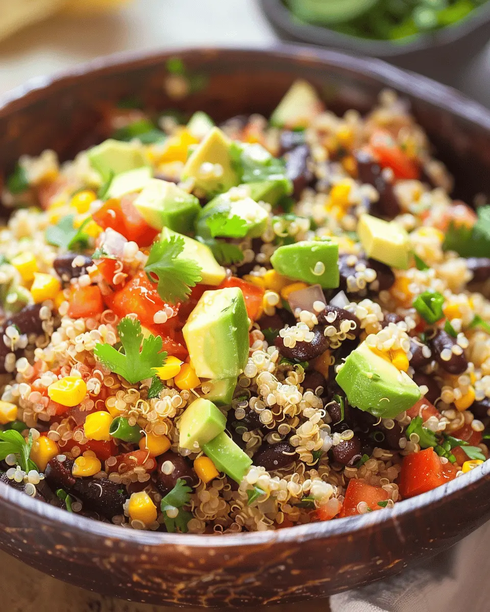Quick and Easy Healthy Lunch Box Recipes: Flavorful Tex-Mex Quinoa Salad
