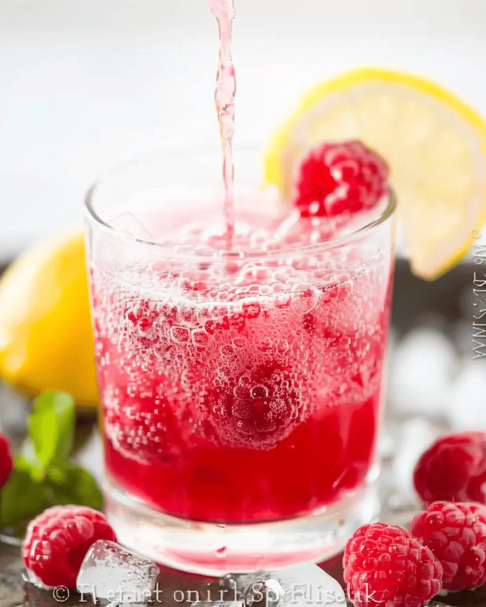 Sparkling Raspberry Lemonade: Refreshing Twist for Hot Days