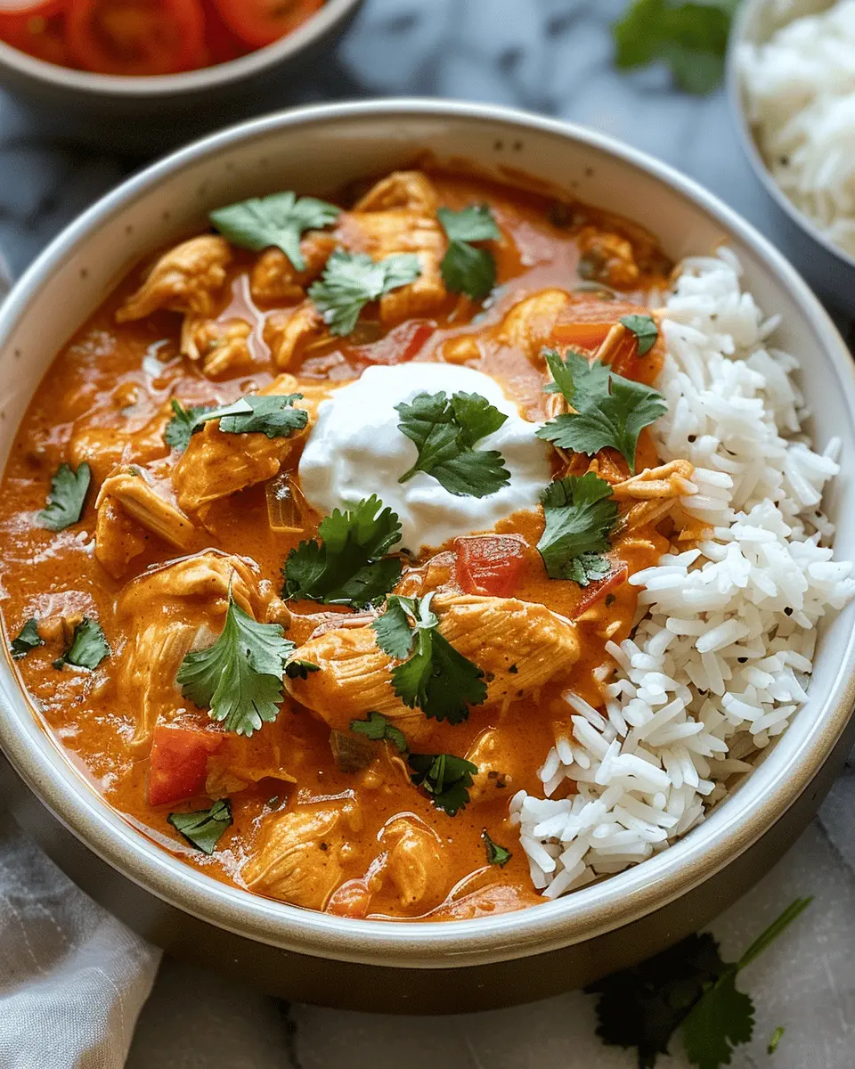 Easy Summer Meals Ideas: Indulgent Crockpot Chicken Tikka Masala