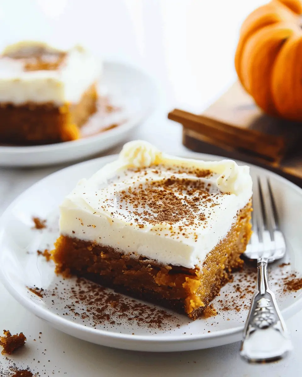 Quick Recipe Ideas: Irresistible Pumpkin Bars with Cream Cheese Frosting