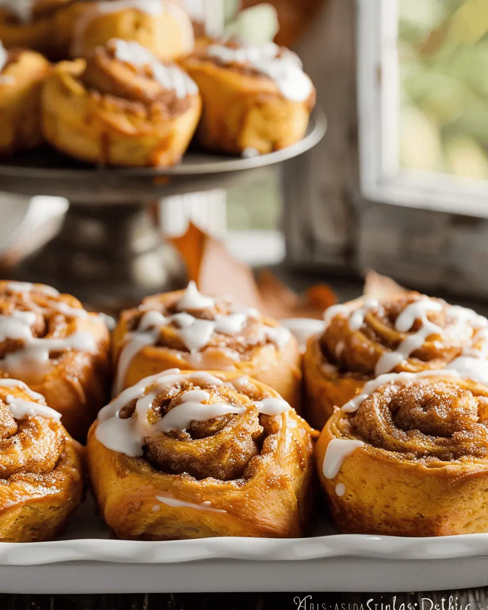 Easy Healthy Pumpkin Muffins Recipes: Irresistible Pumpkin Cinnamon Rolls