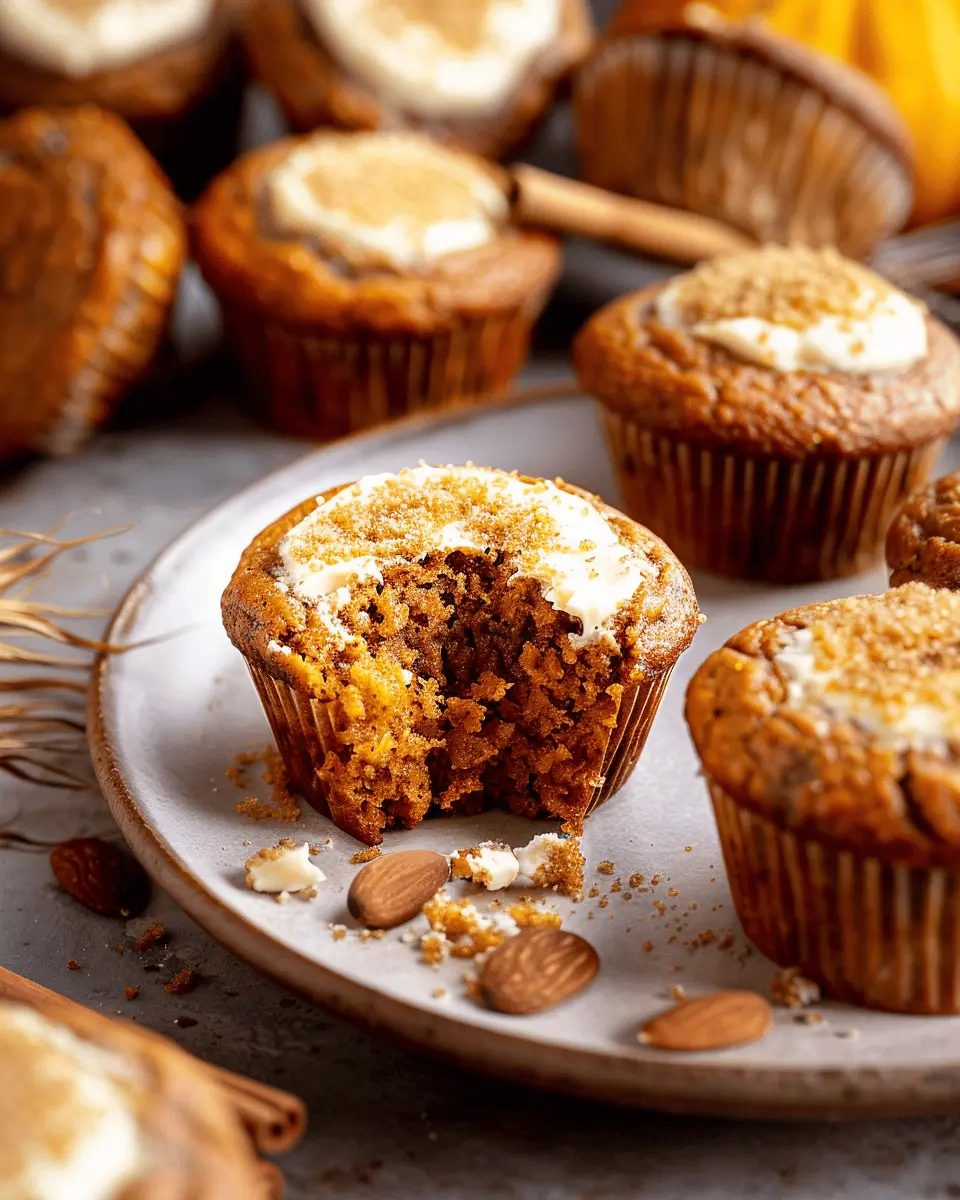 Easy Healthy Pumpkin Muffins: Indulgent Cream Cheese Delight