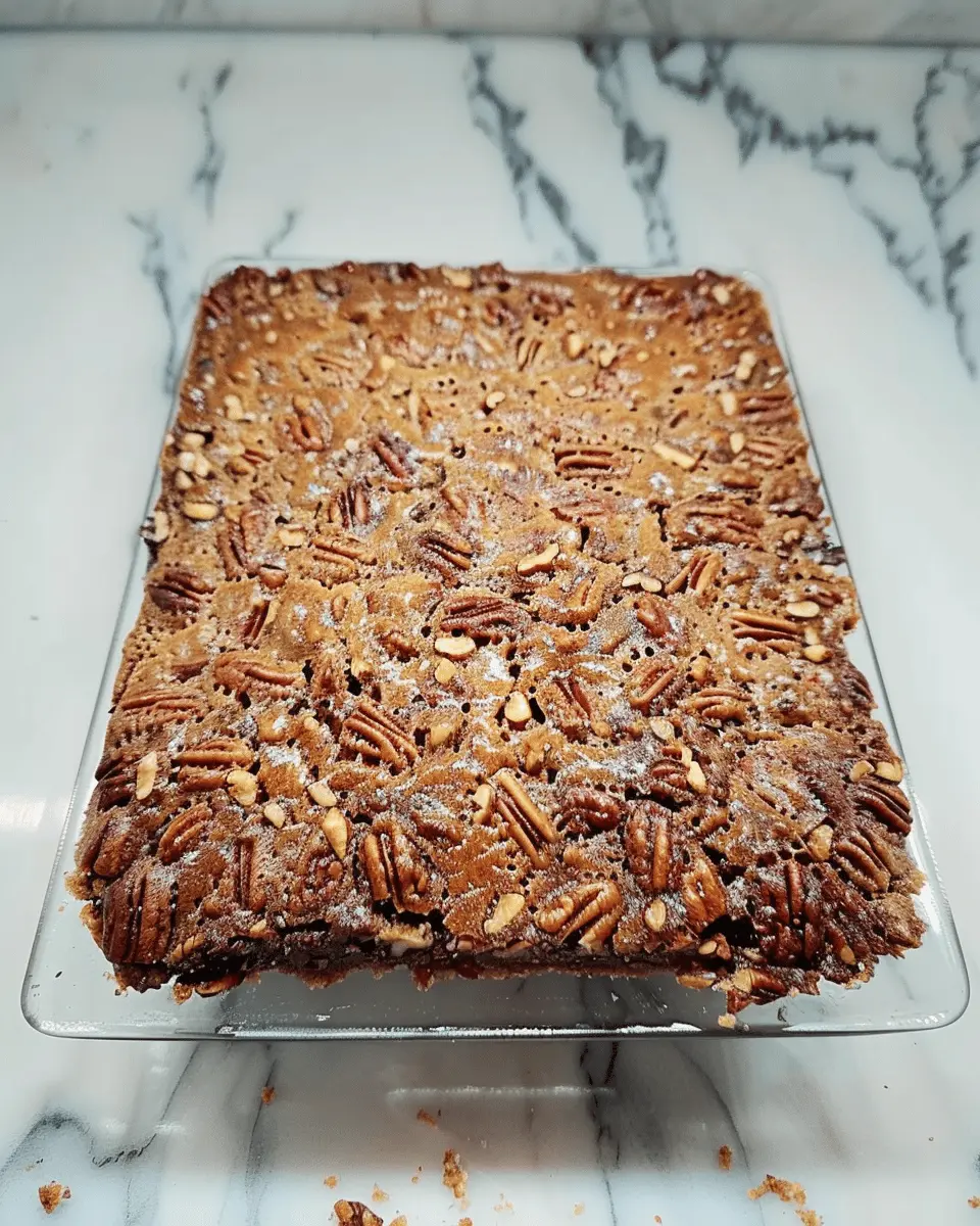 Lazy Girl Pecan Pie Bars: Easy Indulgence for Every Home Baker