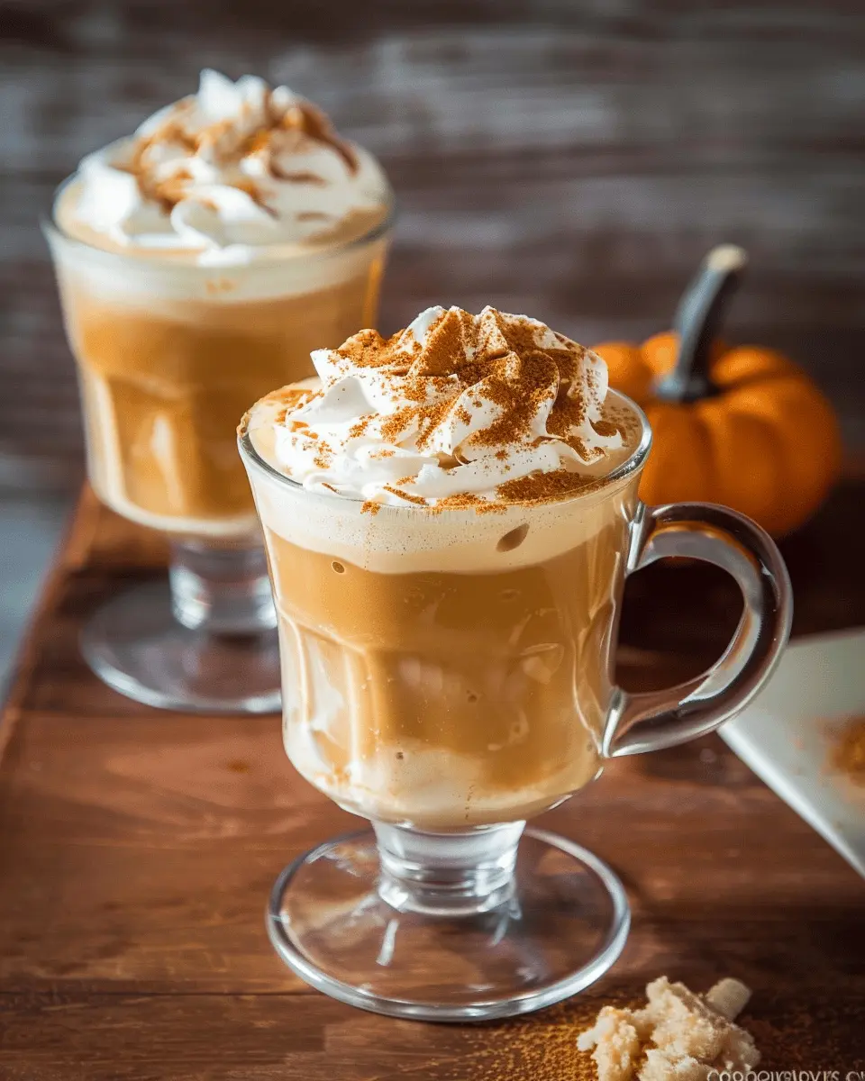 pumpkin drinks: Indulgent Copycat Starbucks Pumpkin Spice Latte Recipe