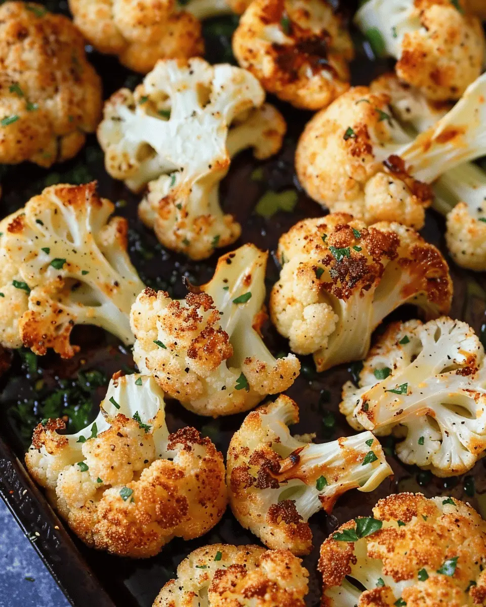 Easy SIDE DISHES: Irresistibly Simple Roasted Cauliflower Recipe