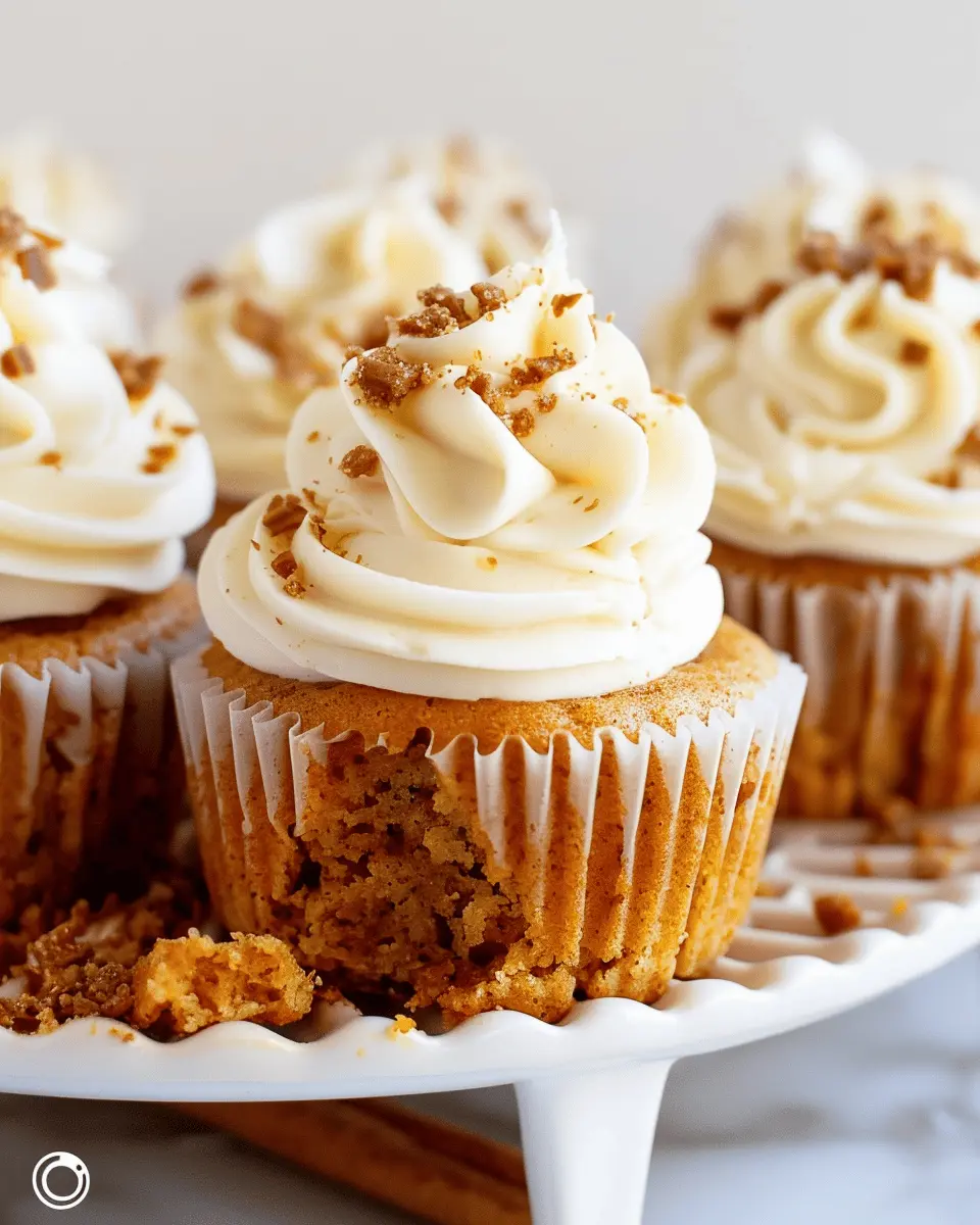 Pumpkin Cupcakes with Cream Cheese Frosting: The Best Fall Treat