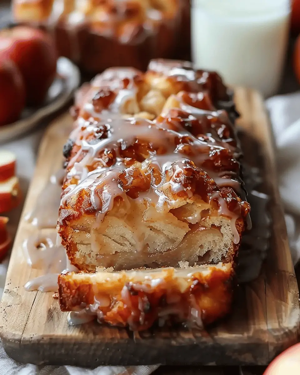 Breakfast ideas: Indulge in Amish Apple Fritter Bread Today