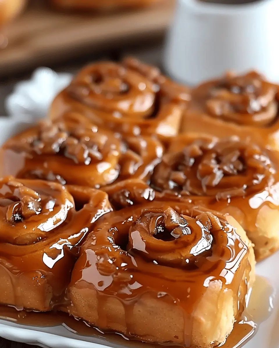 Breakfast ideas: Indulgent Old-Fashioned Caramel Rolls Recipe