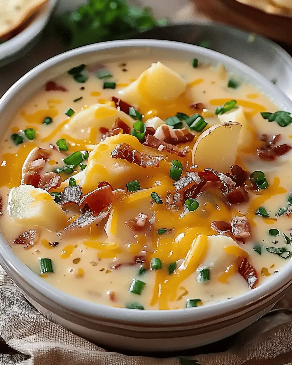 easy soup recipes: Warm Up with Crock Pot Crack Potato Soup