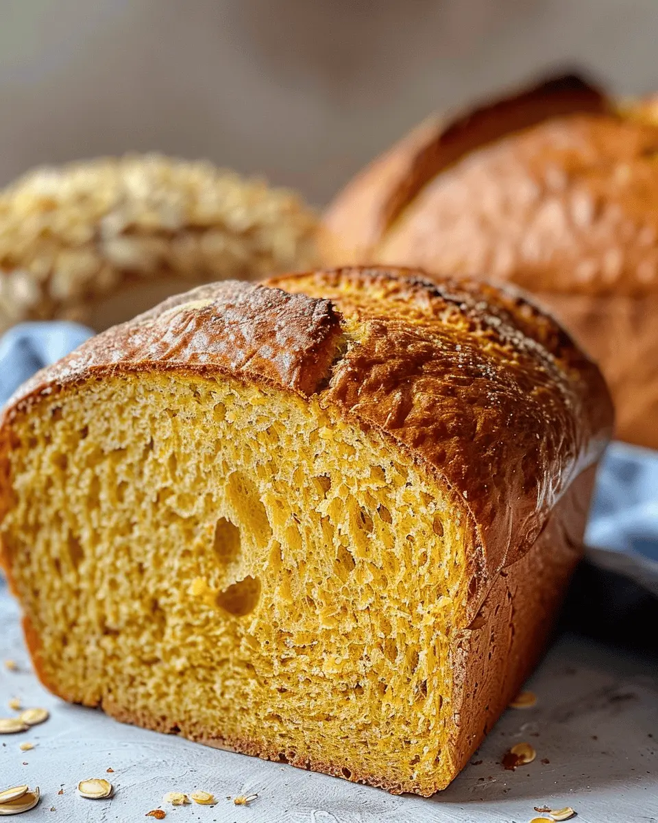 Simple Soft Bread: Best 4 Ingredient Pumpkin Yeast Bread Recipe