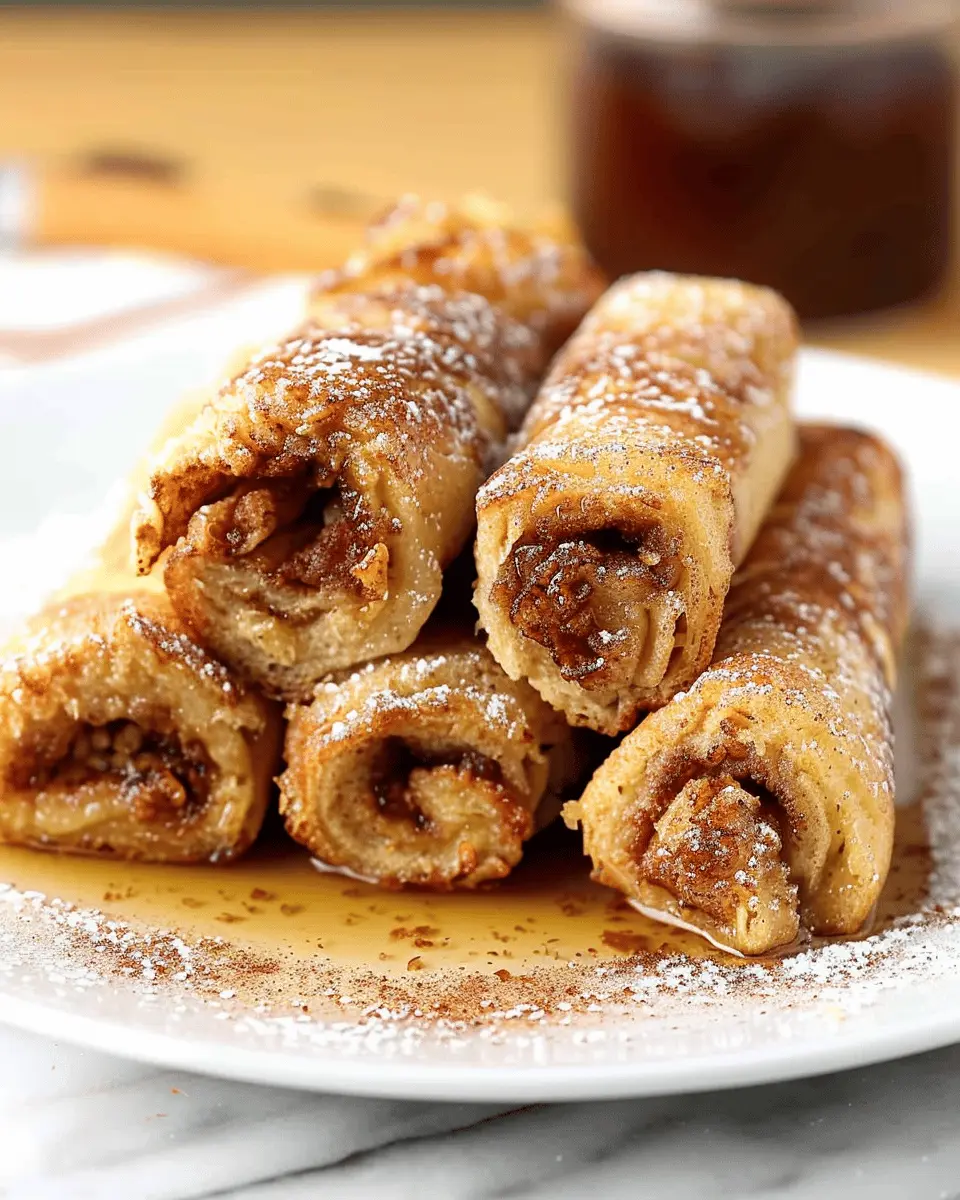 Breakfast ideas: Indulgent Cinnamon French Toast Roll Ups with Turkey Bacon