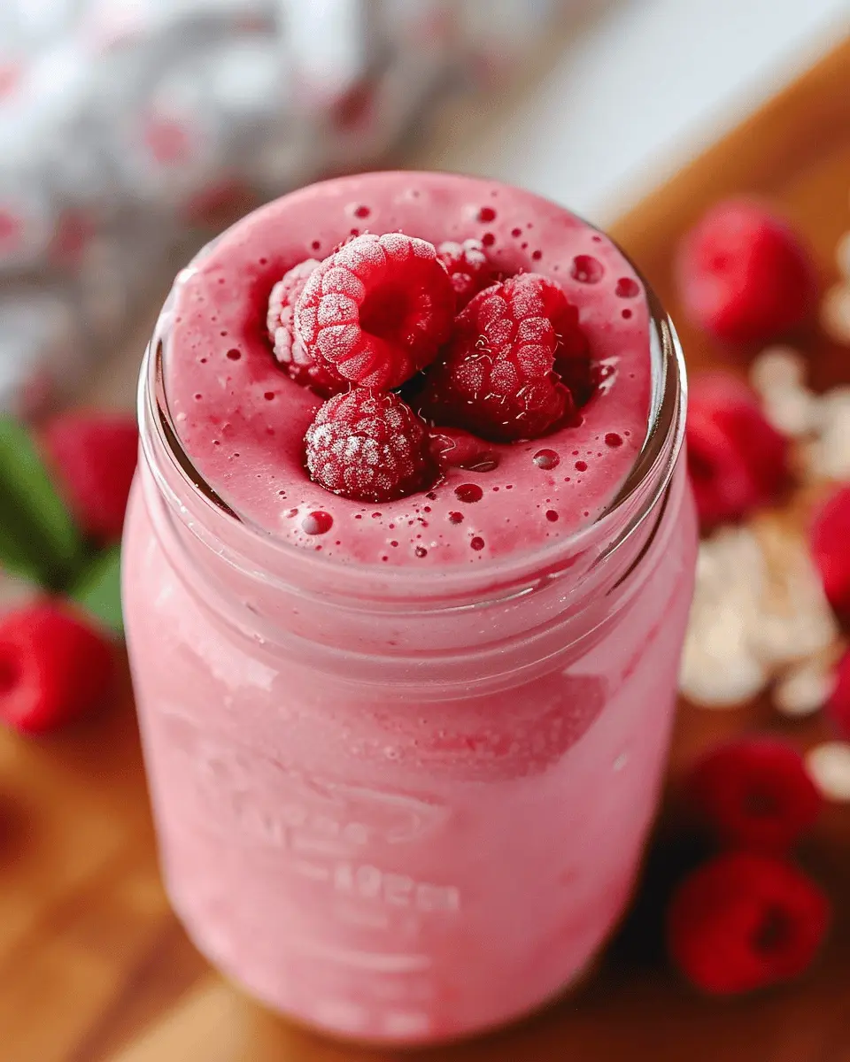 breakfast ideas raspberry smoothie for a refreshing start to your day
