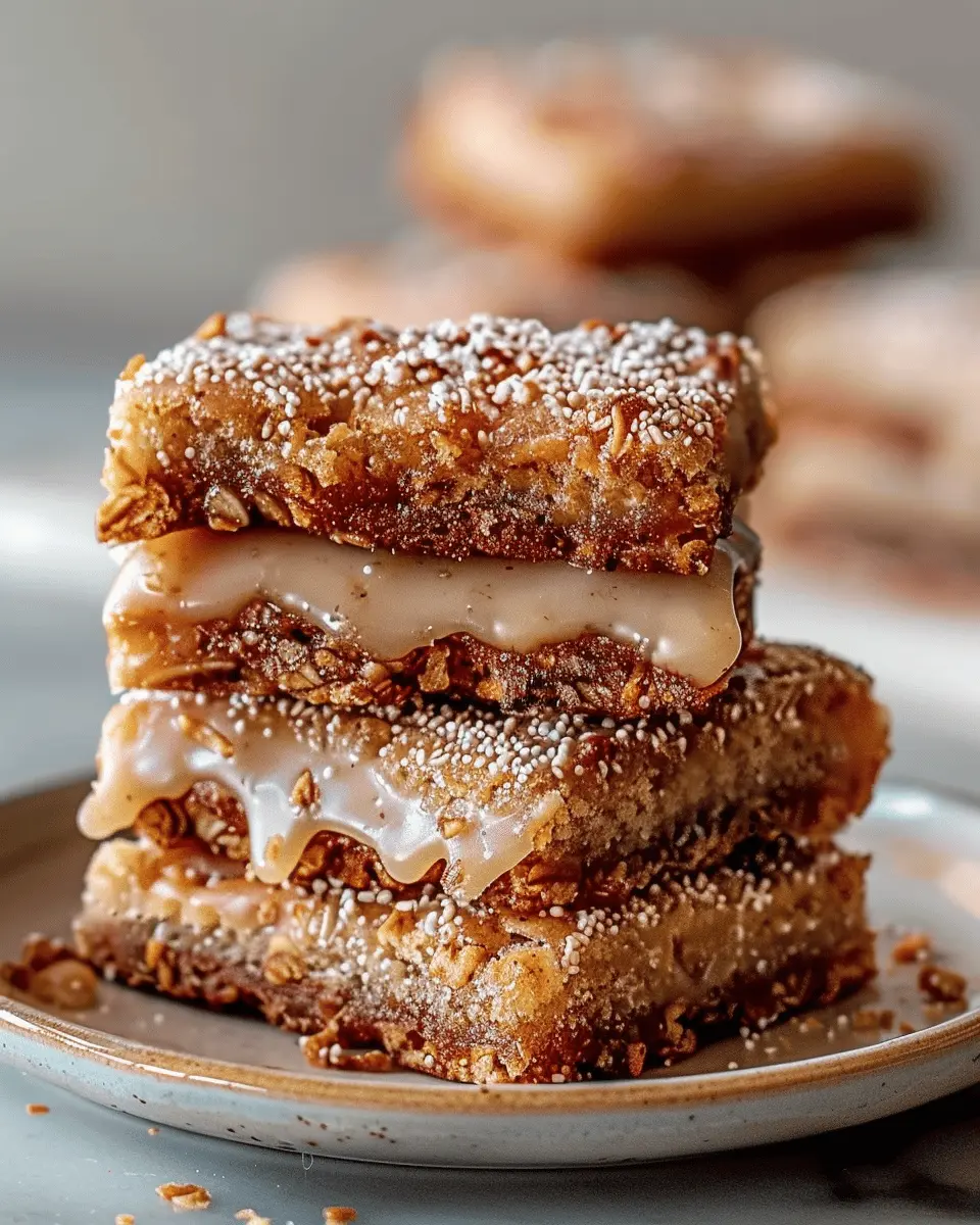 Breakfast ideas: Indulgent Maple Donut Bars with Turkey Bacon Delight