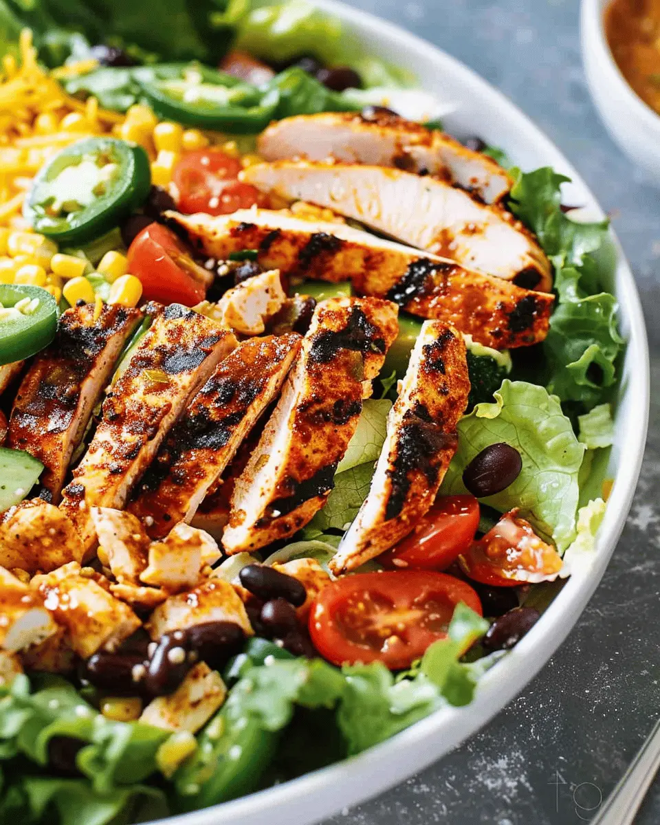 Delicious Salad Recipes Ideas: Easy Southwest Santa Fe Chicken Salad