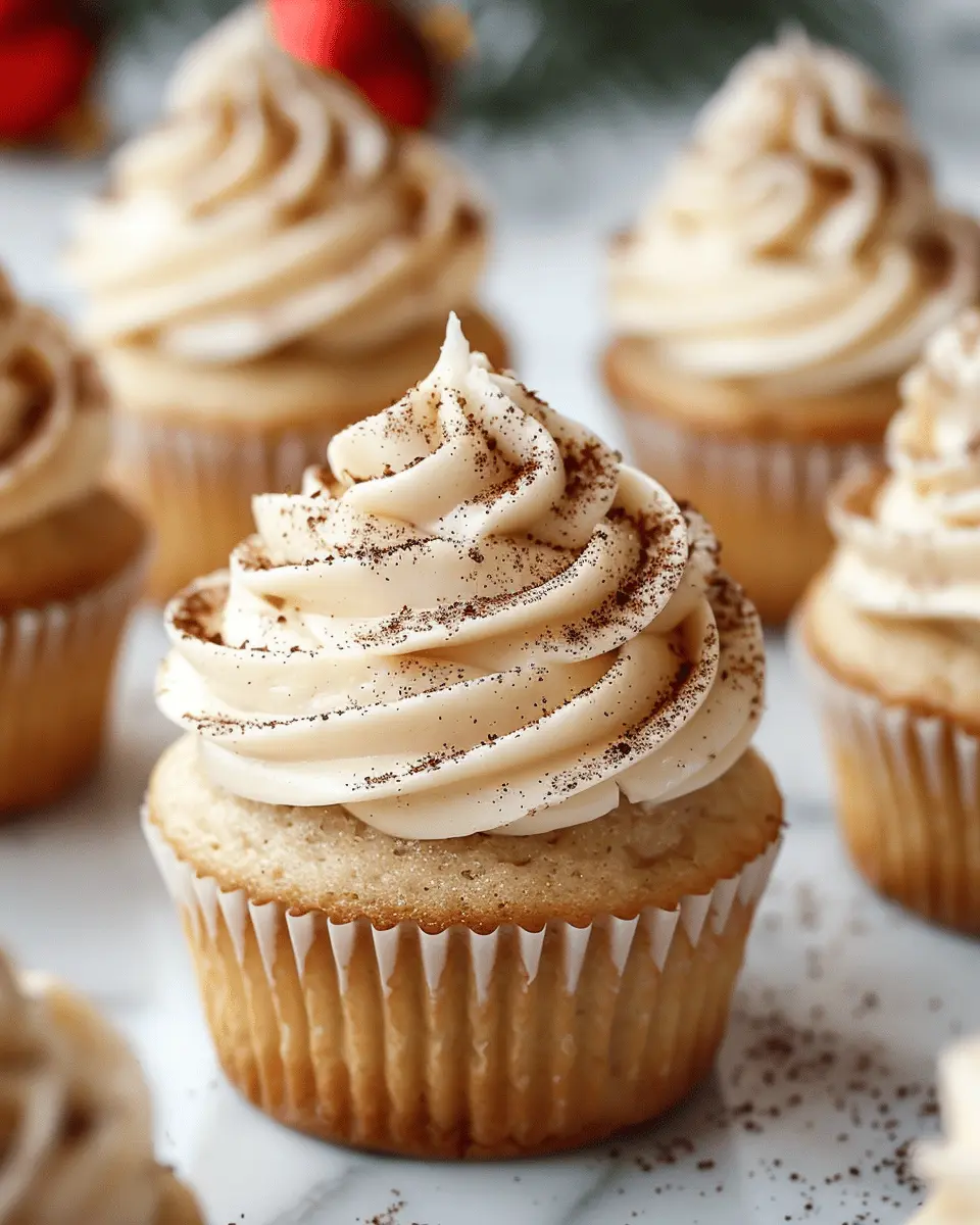 Eggnog Cupcakes: Indulgent Festive Treats You’ll Love