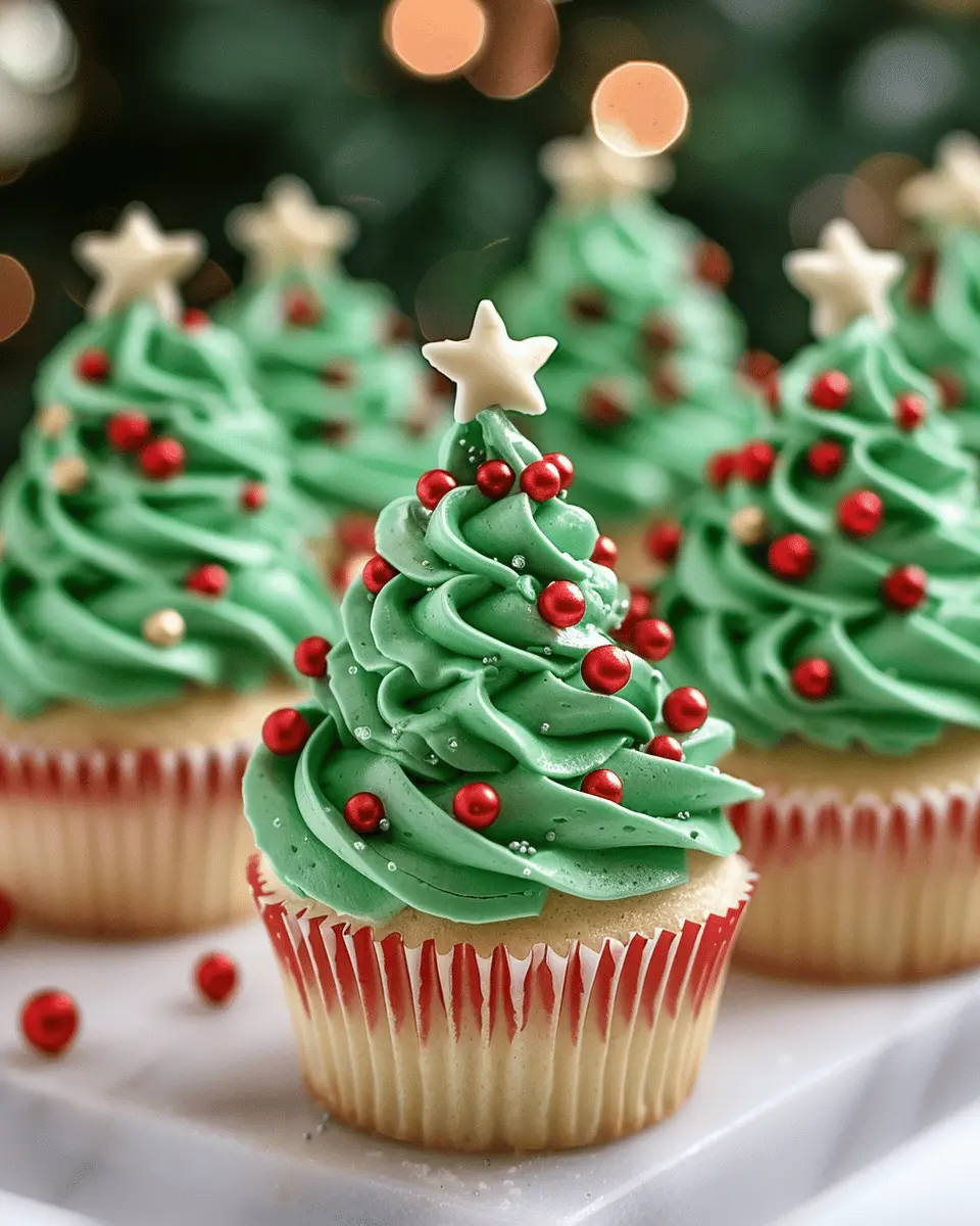 Christmas Tree Cupcakes: Easy, Festive Treats for the Holidays