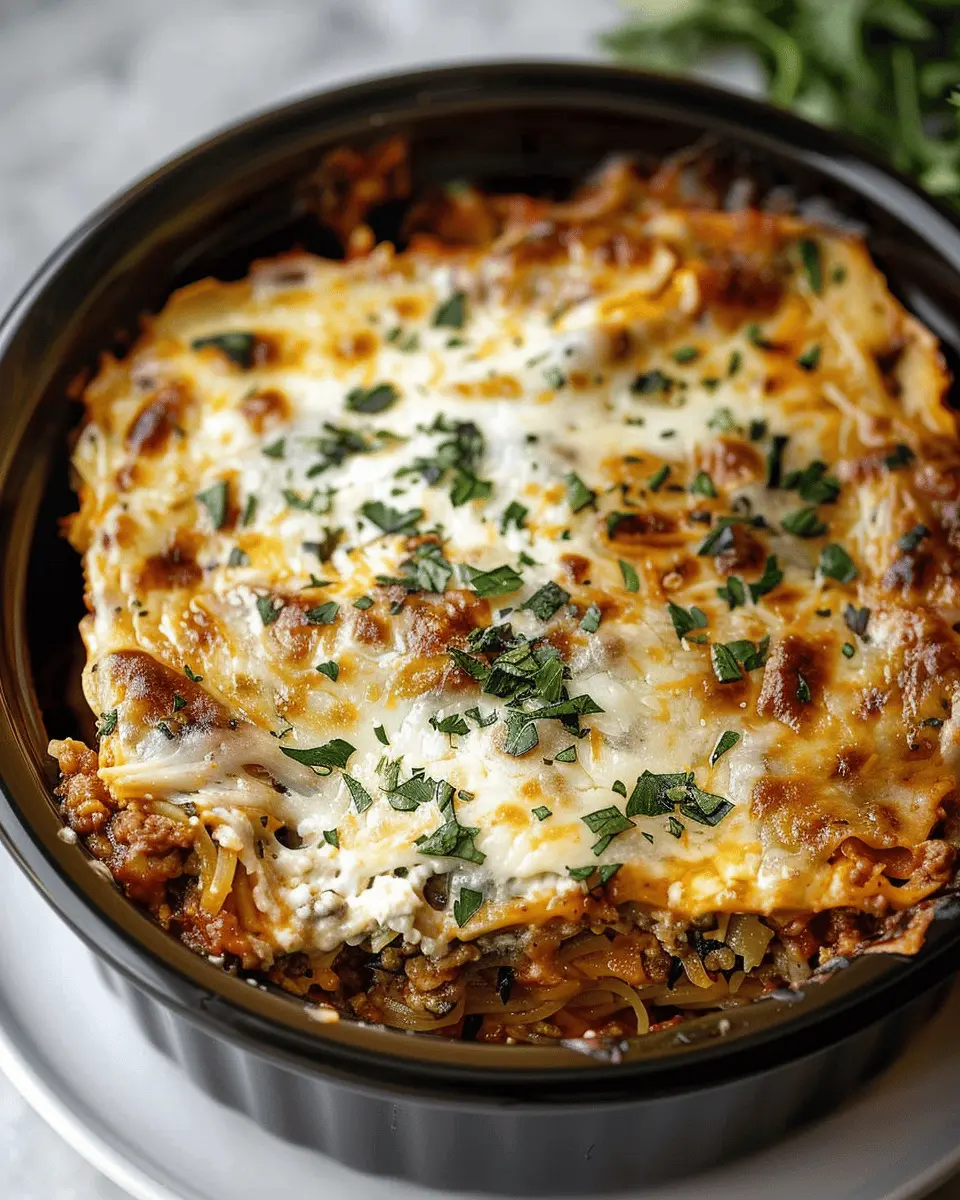 Low Carb Recipes: Indulgent Spaghetti Squash Lasagna Delight