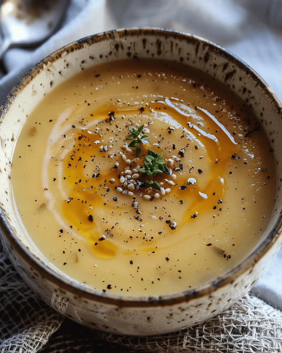 easy soup recipes: Wholesome Spiced Parsnip Soup with Turkey Bacon