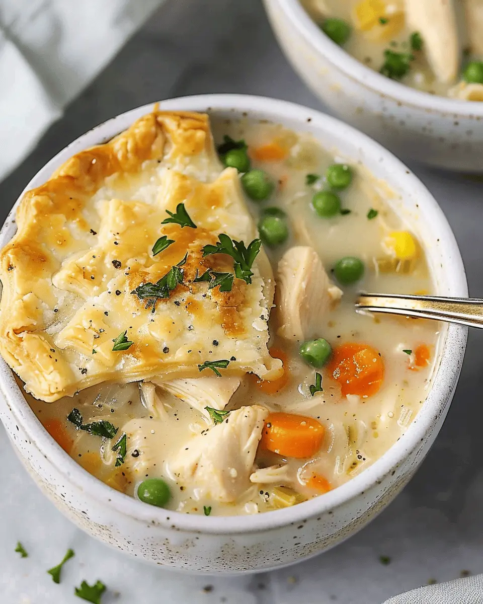 Easy Soup Recipes: Comforting Chicken Pot Pie Soup Made Simple